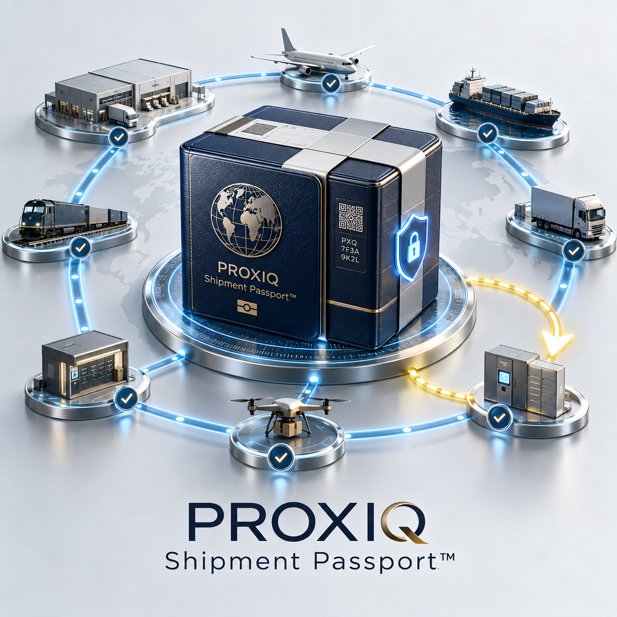 Brevetto PROXIQ Shipment Passport